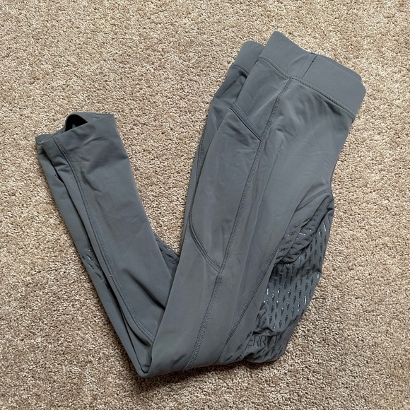 Kerrits Gray Riding Tights - Picture 1 of 5
